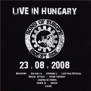 Sons of Europe – Side by Side - Live in Hungary - Compact Disc