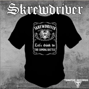 Skrewdriver - Lets Drink - Shirt Black