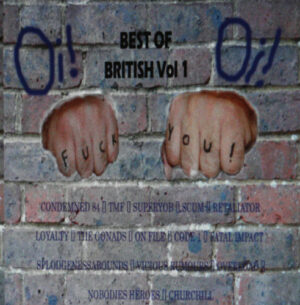 VA - Oi! Fuck You - Best of British Vol. 1 - Compact Disc