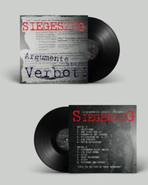 Siegeszug - Argumente statt Verbot - Vinyl LP Black