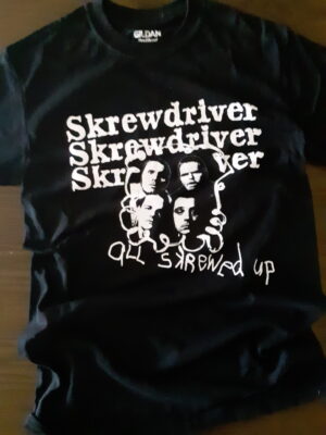 Skrewdriver - All Skrewed up - Shirt Black