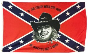 Rebel Hank Williams Flag - 3x5 ft
