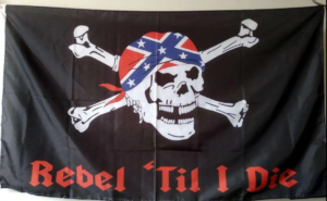 Rebel till I Die Flag - 3x5 ft