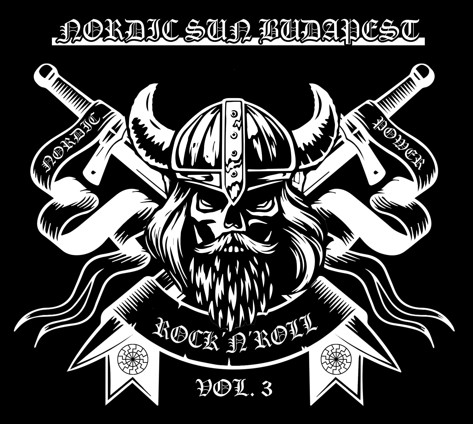 VA - Nordic Power Rock and Roll Vol 3 - Digipak Disc - Tinnitus Records