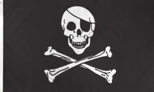 Jolly Roger Pirate Flag - 3x5 ft