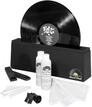 Record Friend Vinyl Record Cleaner Black