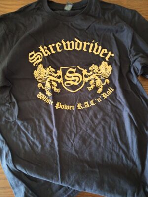 Skrewdriver - RAC n Roll - Shirt Black