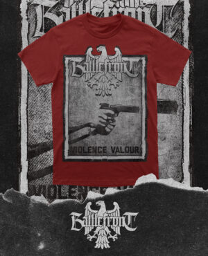 Battlefront - Violence & Valor - Shirt Cardinal
