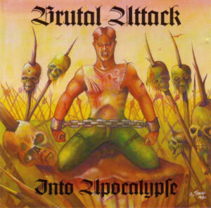 Brutal Attack - Into Apocalypse - Vinyl LP Orange
